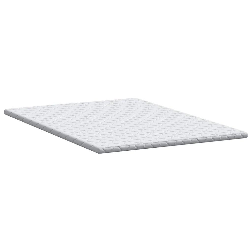 Topper al cocco Bianco 140 x 200 cm Tessuto Jacquard 4106397