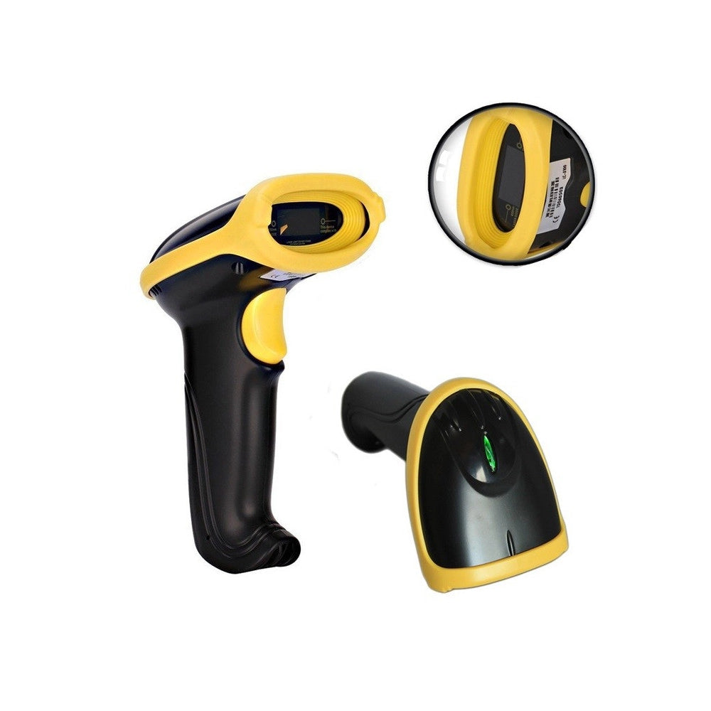 Trade Shop - Lettore Codice A Barre Barcode Scanner Bluetooth Senza Fili Wireless Wifi -
