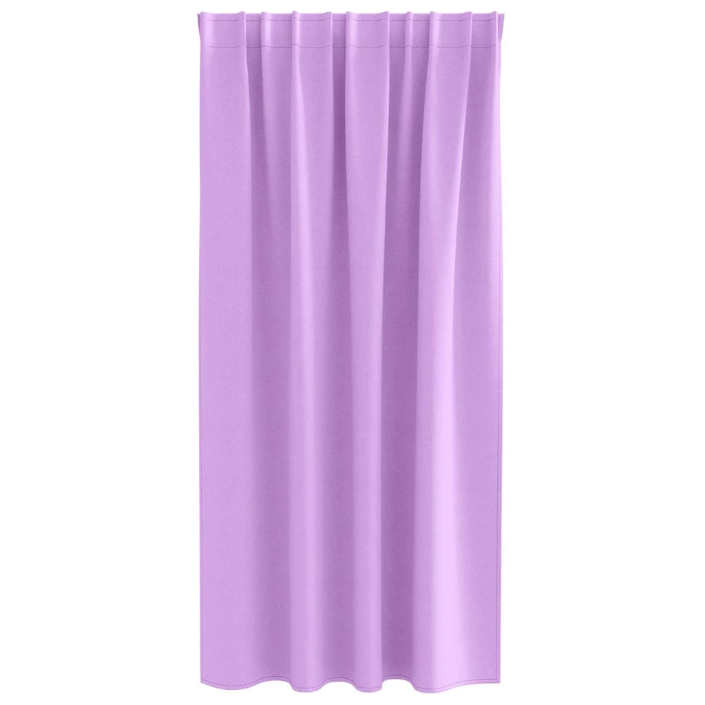 Tende Blackout con Anelli 2 pcs Viola 175 x 140 cm Poliestere 4107489