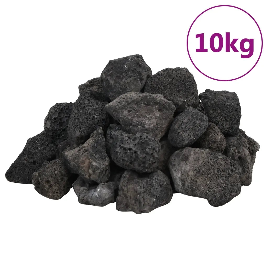 Rocce Vulcaniche 10 kg Nere 3-5 cm CFW9194505