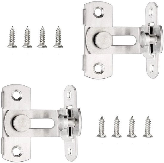 Set di Slot di Acciaio Inossidabile per Porte e Mobili - 2 pezzi - Fissaggio per Porte e Mobili 

Dettagli prodotto: 
- Materiale: Acciaio inossidabile
- Set: 2 pezzi
- Caratteristiche: 
  -  - 
  -  - 
  -  -
