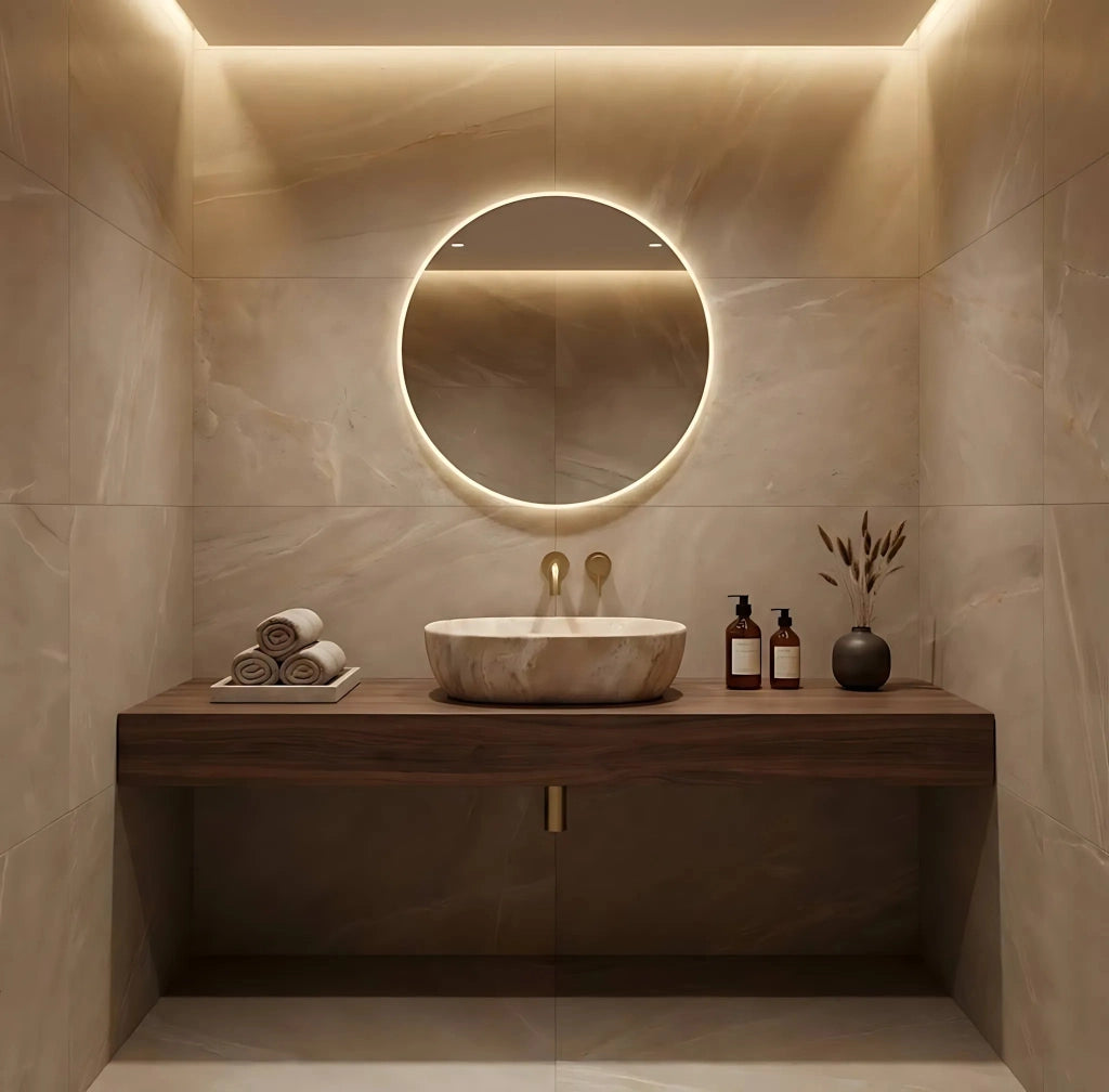 Lavabo Da Appoggio Rea Amelia Savana Matt