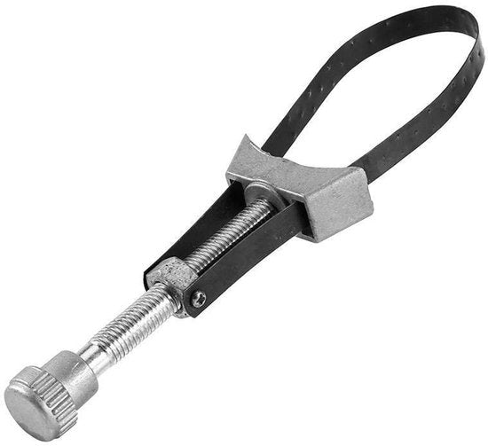 Cinghia Adattabile per Filtro Olio - Adatto per diametri da 60mm a 120mm - Realizzato in Alluminio - Alta Qualità - Utilizzato per la Rimozione dei Filtro Olio