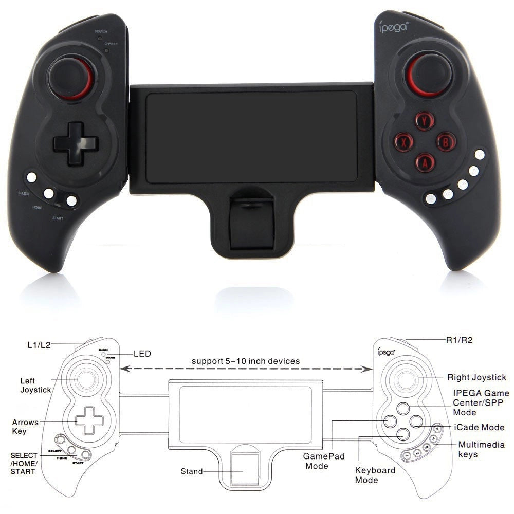 Trade Shop - Controller Gamepad Joystick Per Cellulare Smartphone Android E Ios Telescopico -