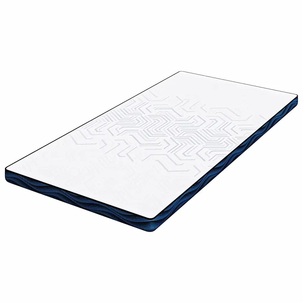 Topper per materasso Bianco 90 x 190 cm Tessuto Jacquard 4106266