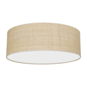 Plafoniera da soffitto Marshall Milagro rattan Ø50 3xE27