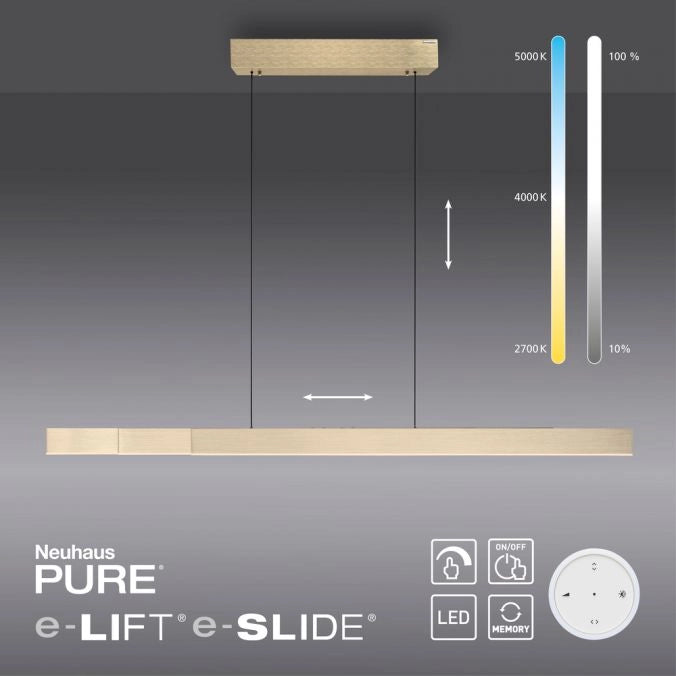 Lampada a sospensione LED Pure Moto Rise 13W Paul Neuhaus