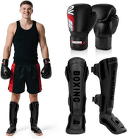 Protezioni per ginocchia e mani per kickbox
