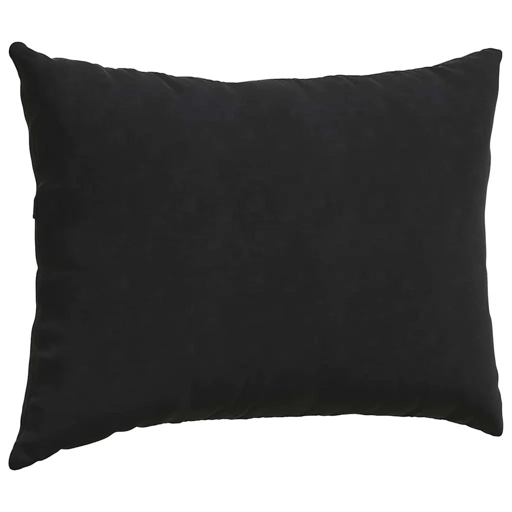 Cuscini da Divano 2 pcs Nero 70 x 50 cm Tessuto in Cords 42013762