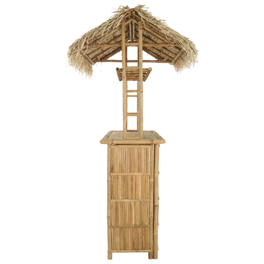 Tavolo da bar da esterno Naturale 115 x 95 x 215 cm Bambù 42028065