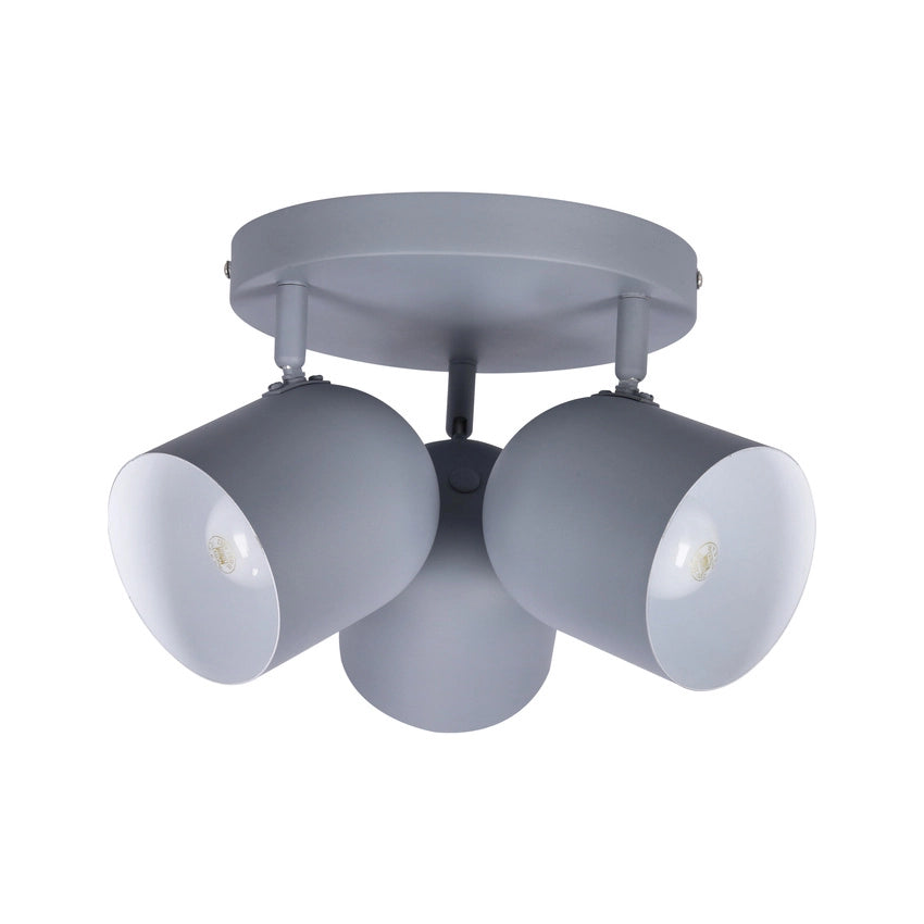 Plafoniera Candellux Azuro 98-63236 grigia 32cm 3xE27