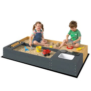 Sandbox 2 Pezzi con Sedia e Lavabo ¨C Minimal ¨C Legno 150x90cm Giallo