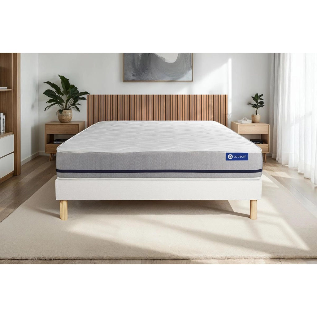 Kit rete e materasso Actimemo soft 130x210cm - Spessore : 20cm- memory foam - Moderatamente rigido