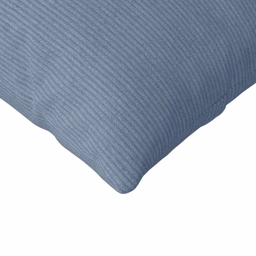 Cuscini da Divano 2 pcs Blu 145 x 40 cm Tessuto in Cords 42013863