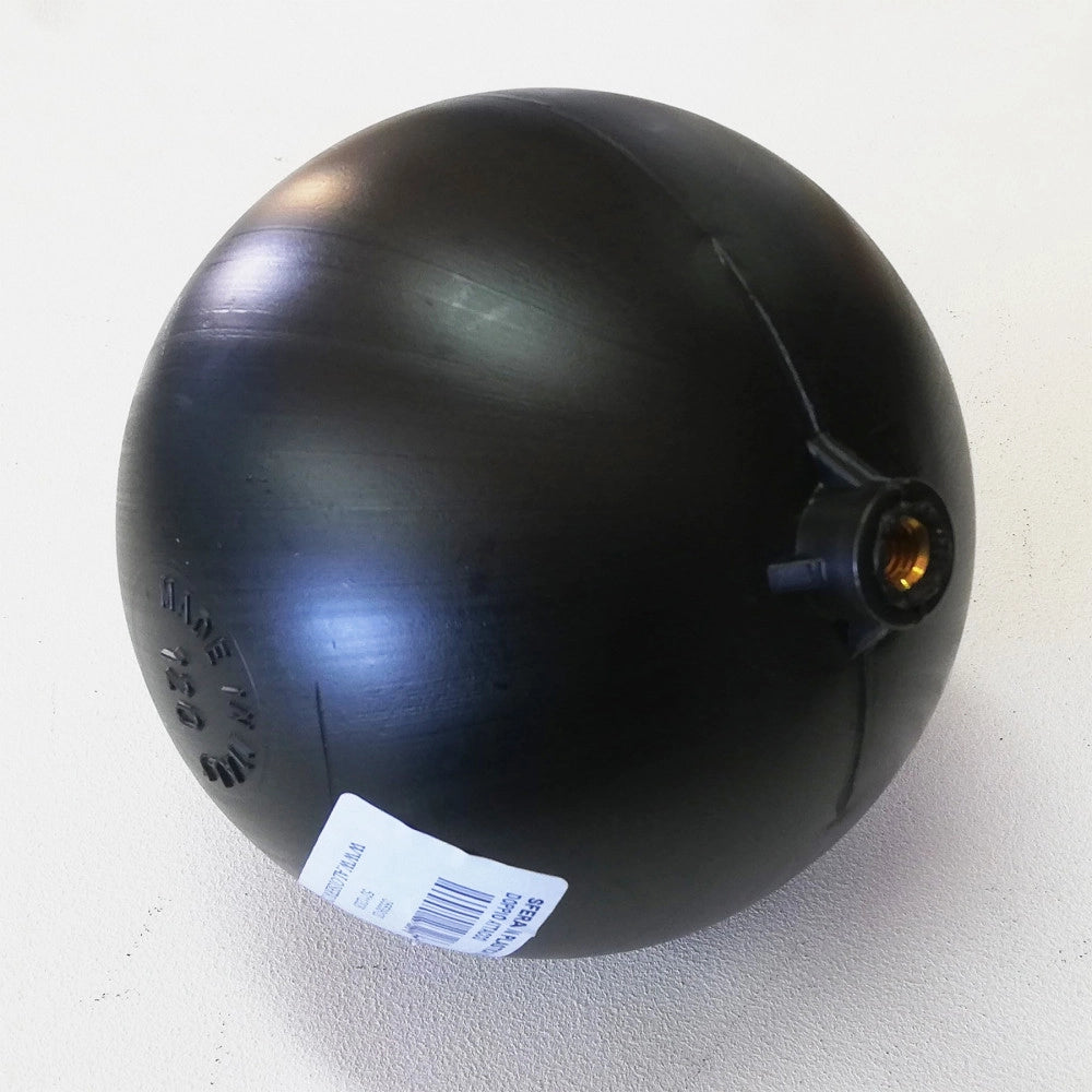 Sfera in plastica da 120mm doppio attacco per galleggiante