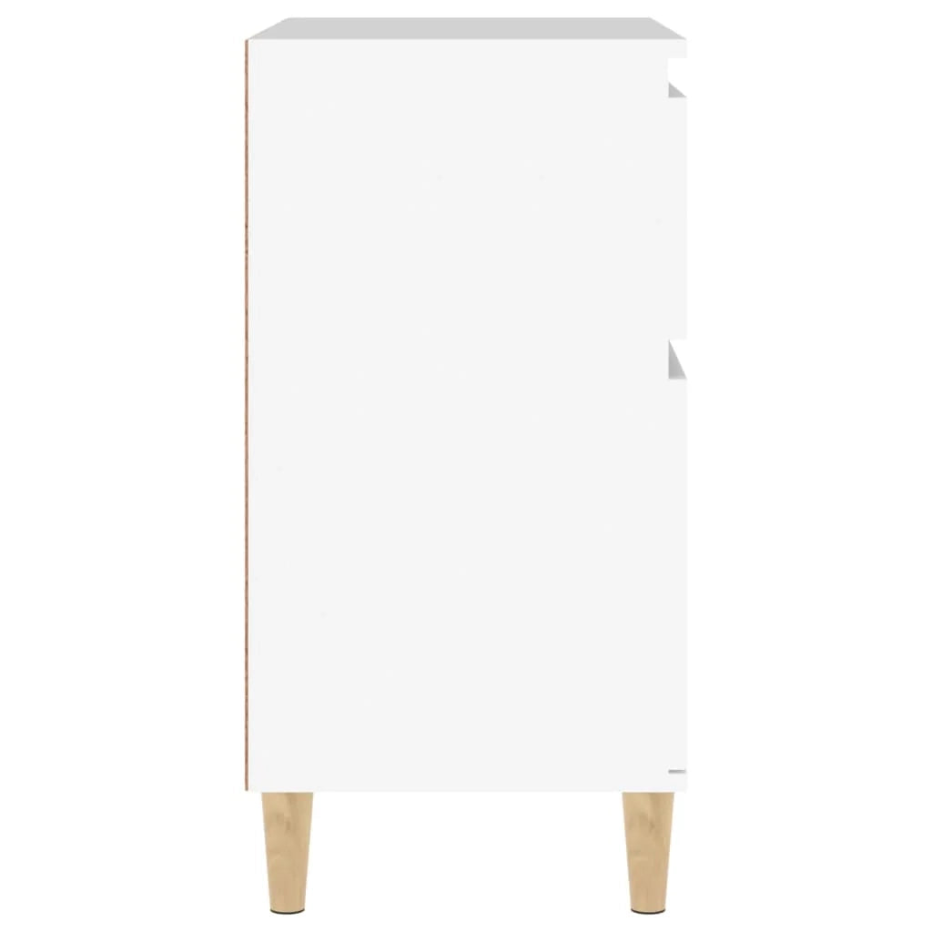 Buffet credenza cassettiera mobiletto mobile contenitore organizer per cucina soggiorno salotto 60 x 35 x 70 cm legno ingegnerizzato bianco 02_0030355