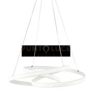 GIOVE-B Lampadario a sospensione led  2800 - 5000k 48W dimmerabile colore bianco