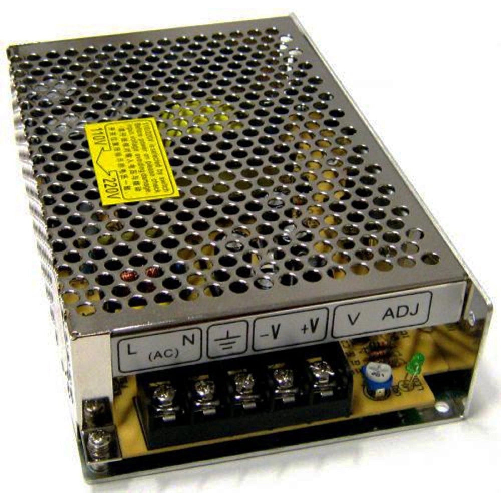 Trade Shop - Trasformatore Alimentatore Stabilizzato Per Striscia A Led Switch Trimmer 12v -