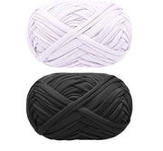 Set di fili di cotone a mano 2 pezzi - fili di cotone morbidi/poliester - adatti per borse/cuscini - fili di cotone a trama 

Specifica tecnica: 
- Materiale: cotone morbido/poliester
- Modello: 2 pezzi
- Caratteristiche: adatti per borse/cuscini