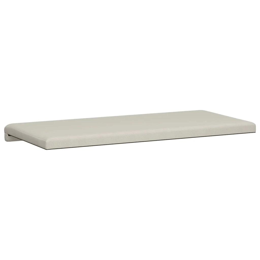Cuscino per panchina Velvet testurizzato Avena Profondità 35 cm 42043310