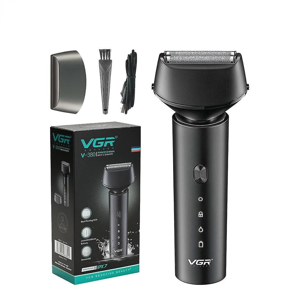 Trade Shop - Tagliacapelli Professionale Vgr V-380 | Rasoio Elettrico Foil Shaver Barber -