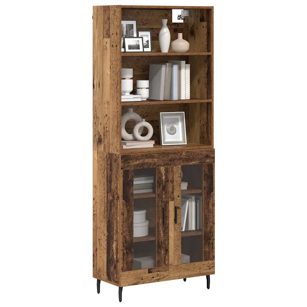 Credenza Legno vecchio 69,5 x 34 x 180 cm
