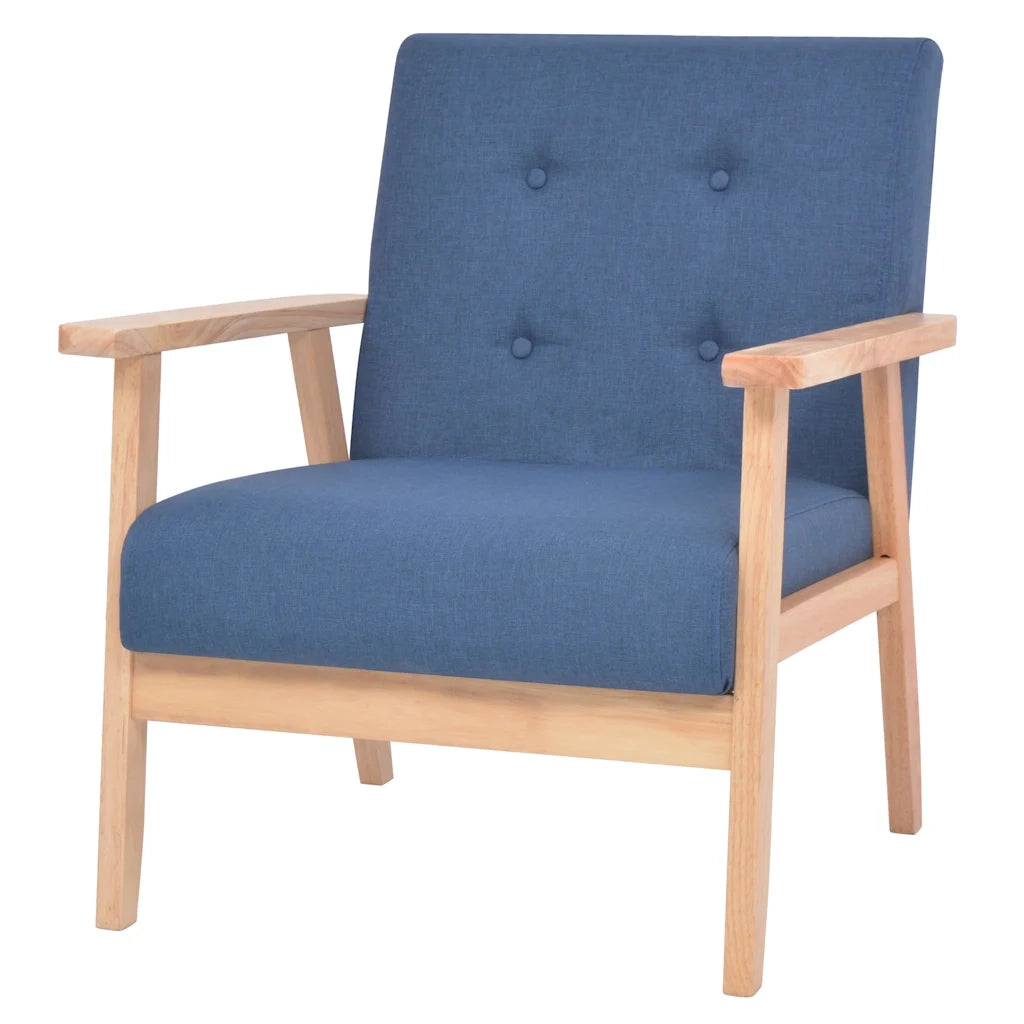 Set di Divani 2 pz in Tessuto Blu 274913