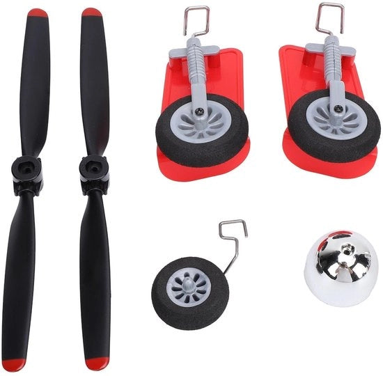 Set di sostituzione per il chassis e l'elica - Prodotto leggero - Disegno innovativo - Compatibile con XK A300 - Materiale duraturo - Installazione facile - Componenti per aeromodelli RC