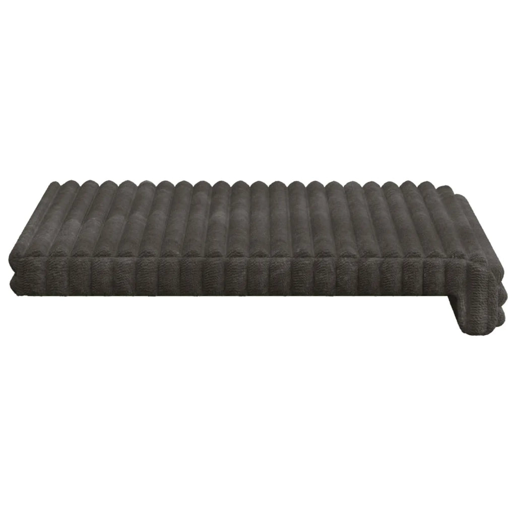 Cuscino per panchina 2 pcs Corduroy Morbido Antracite 42043068