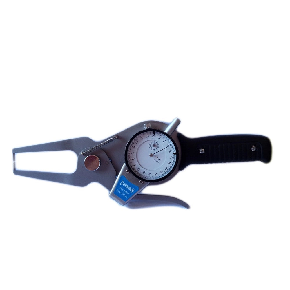 Trade Shop - Misuratore Rapido Per Esterni Spessimetro Micrometro 0-20mm 0.01mm 70mm -