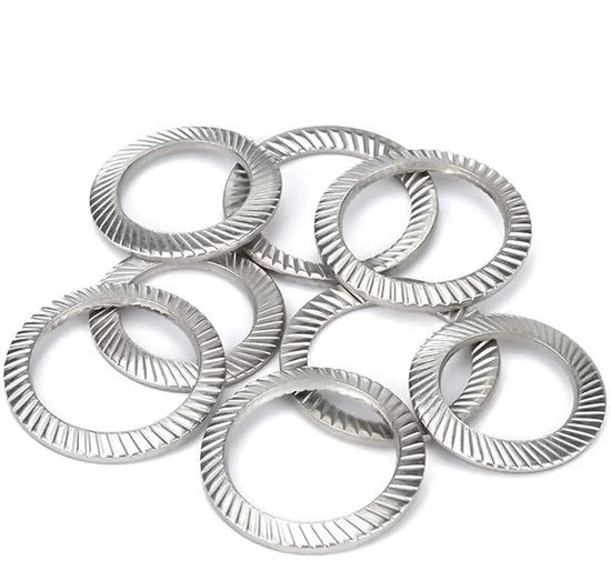 40 pezzi di chiusura a rullo in acciaio inossidabile - sicurezza - viti M8 x 13 mm - duraturo e corrosione resistente