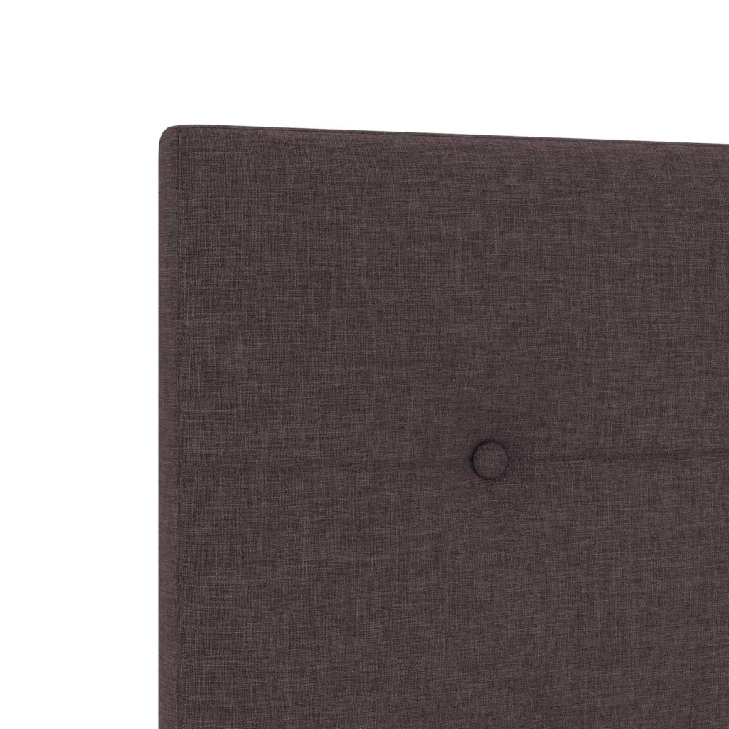 Letto box spring con materasso Marrone Scuro 80 x 200 cm 3451338