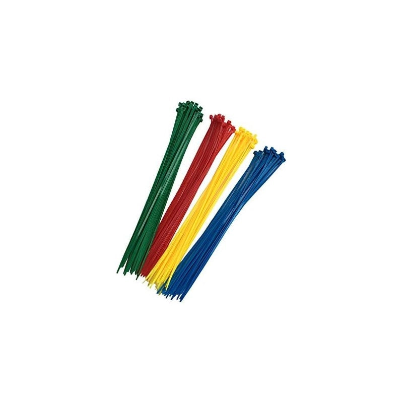 200 FASCETTE COLORATE MM100X2,5 CABLE TIE MM 100X2,5 MM
