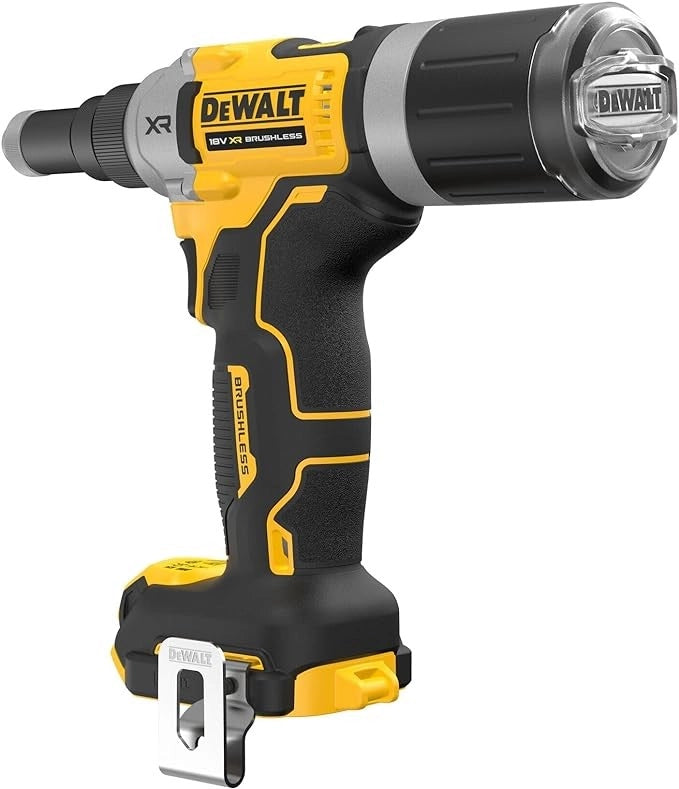 Rivettatrice a batteria DeWalt DCF414NT 18V XR brushless 6,4 mm 20 kN
