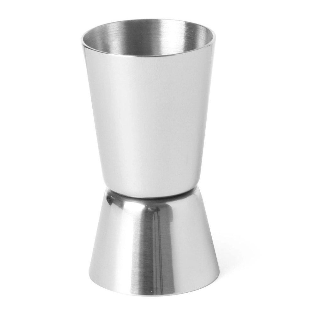 Trade Shop - Misurino Doppio Per Cocktail 20-40 Ml Jigger Drink In Acciaio Da Bar Barman 8 Cm -