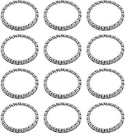 12 pezzi di headset per bicicletta con cuscinetti a sfere geodetici 5/32 pollici