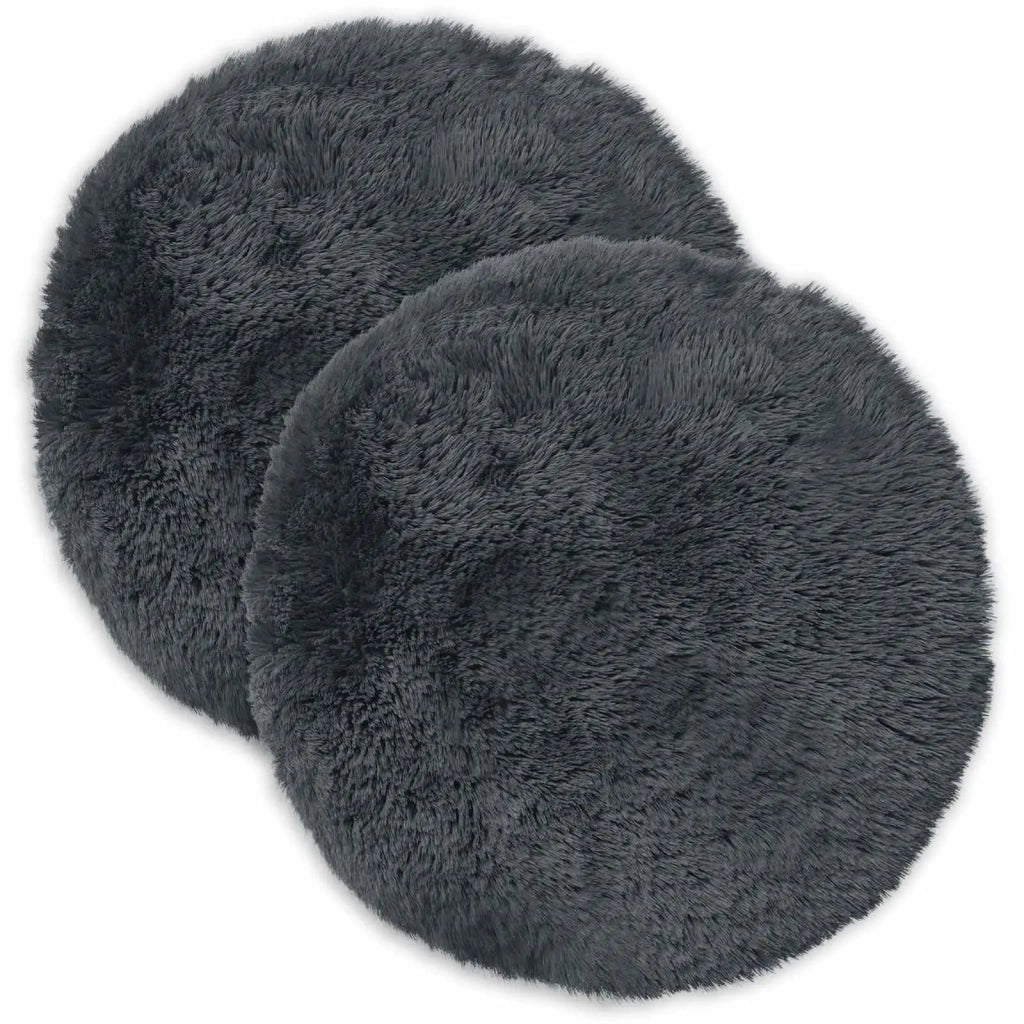 Federa 2 pcs HEERLEN Antracite Ø 30 cm Fleece PV 922103