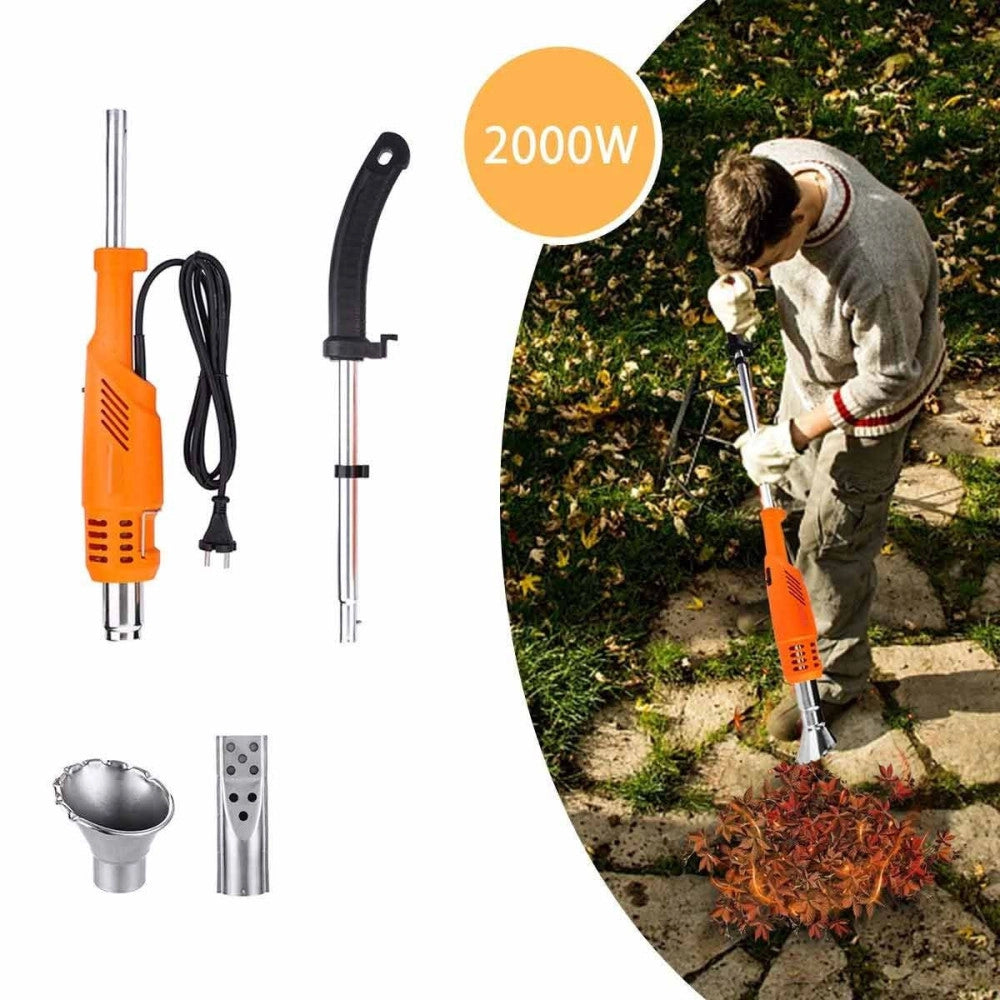 Trade Shop - Bruciatore Erba Elettrico 2000w 230v Diserbante Termico Per Erbacce 60/650 Gradi -