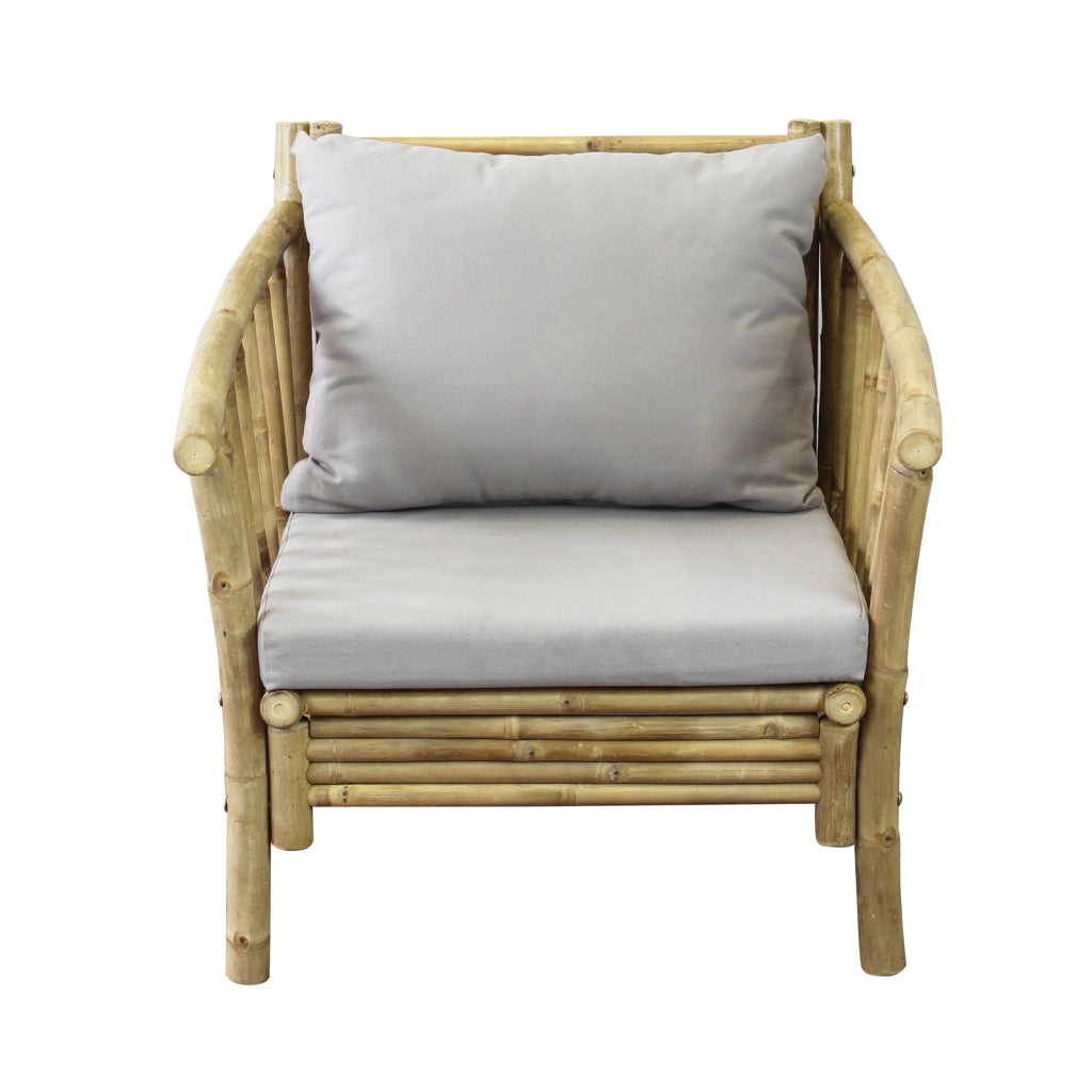 Poltrona da giardino in bamboo - ONIX