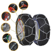 Trade Shop - Catene Da Neve Per Auto Gruppo 95 Pneumatici Facili Da Montare Omologate -
