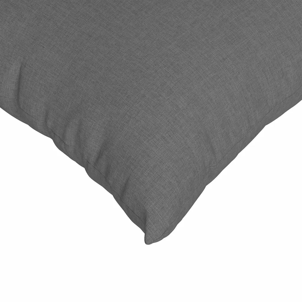 Cuscini da Divano 2 pcs Grigio scuro 60 x 60 cm Tessuto 42013998