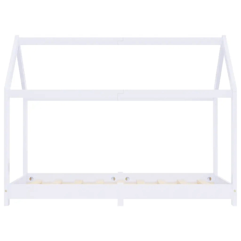 Giroletto per Bambini Bianco in Massello di Pino 70x140 cm 283349