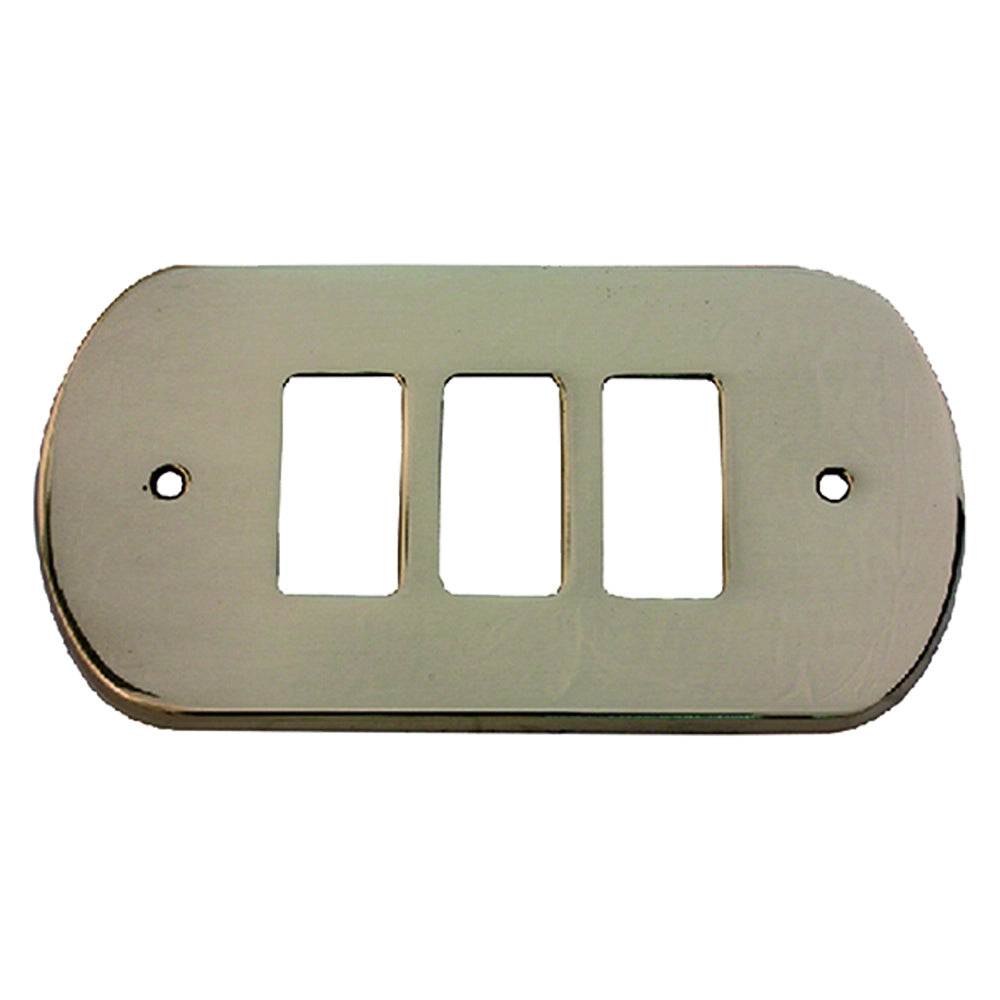 10pz coprinterruttore 'aurora' 3 fori cod:ferx.302022nlm