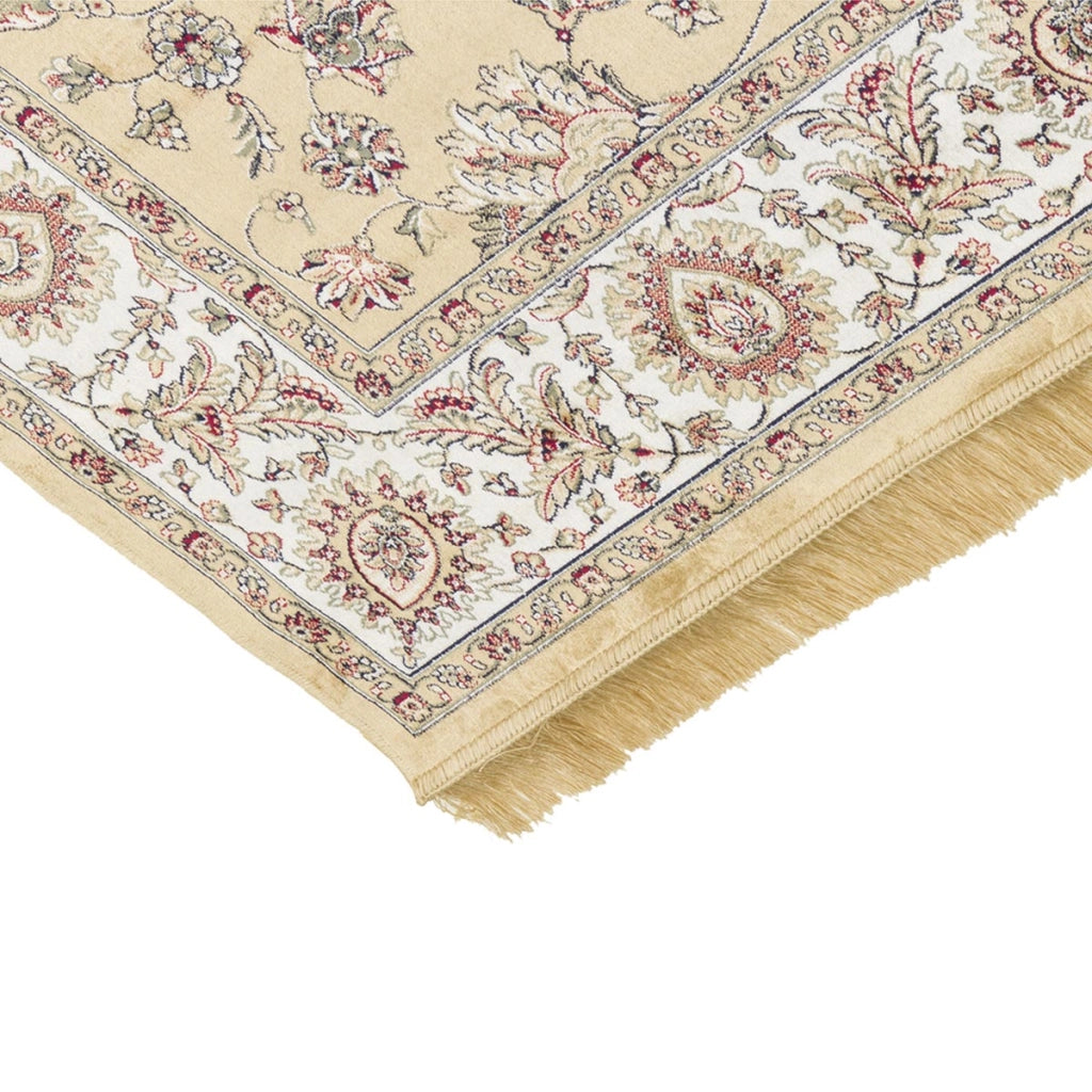 Tappeto RUBINE 492 Ziegler ORO cm.67x300 disegno classico persiano stile orientale tradizionale. Tappeto salotto, soggiorno, camera da letto, ingresso, corridoio.