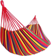Racchetta a doppio strato per 2 persone - Hammock in cotone extra grande 250x160cm - Lunghezza totale 350cm - Capacità di carico 300kg - Portatile per uso indoor ed esterno - XXXL