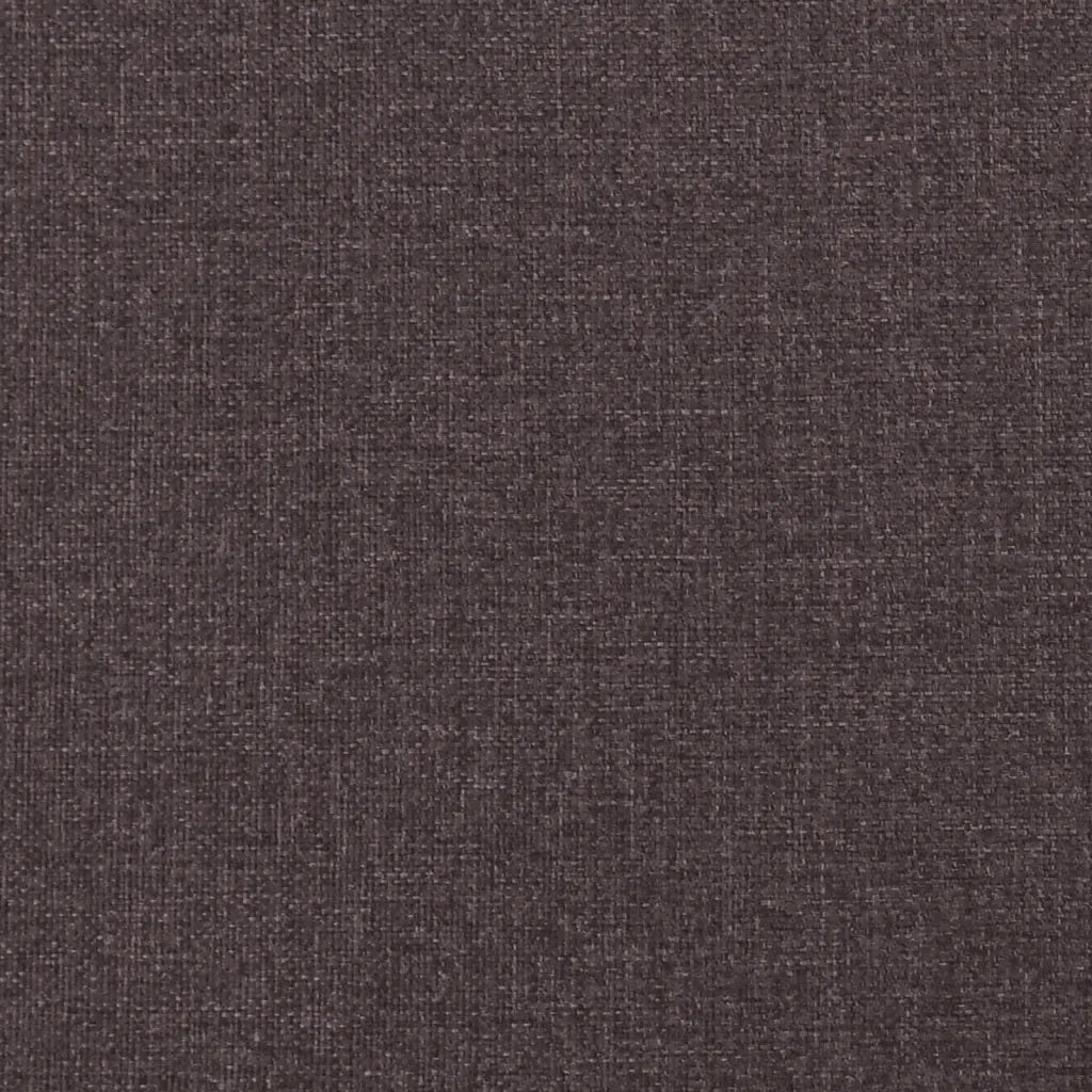 Giroletto senza Materasso Marrone Scuro 90x200 cm Tessuto 3284704
