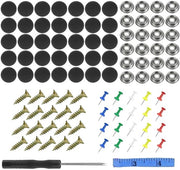 Kit di riparazione universale 65 pezzi - chiodi per riparazione del tetto auto - viti per riparazione del tetto - riparazione tetto e capote - rete di sostegno duratura - rivestimento anticorrosivo - riparazione tetto e capote auto