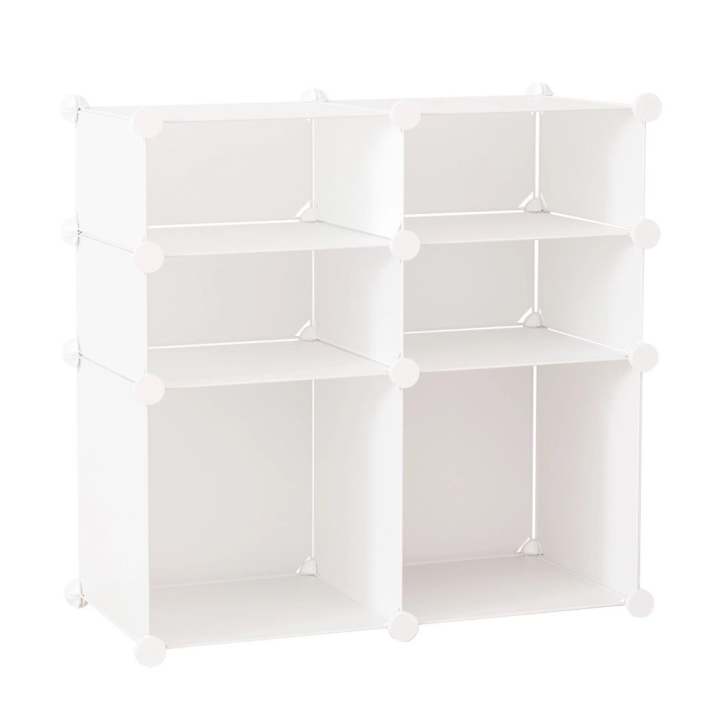 Armadio modulare con ante e cassetti ¨C Minimal ¨C bianco 60x30x180 cm