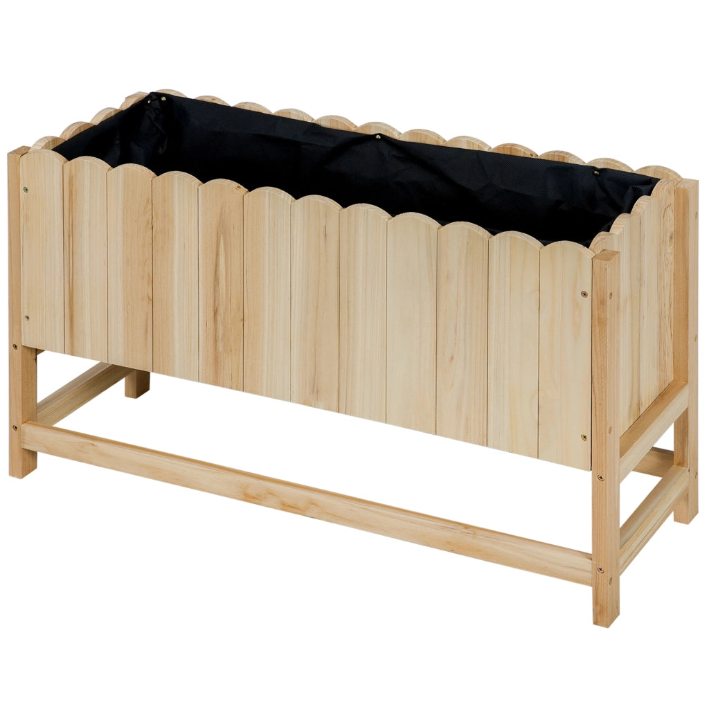 Fioriera da Esterno Verticale in Legno ¨C Minimal ¨C 86x30x50 cm