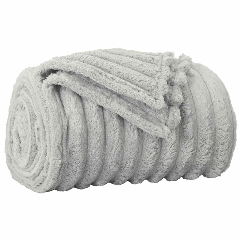 Coperta Grigio 150 x 130 cm Panno 42016833